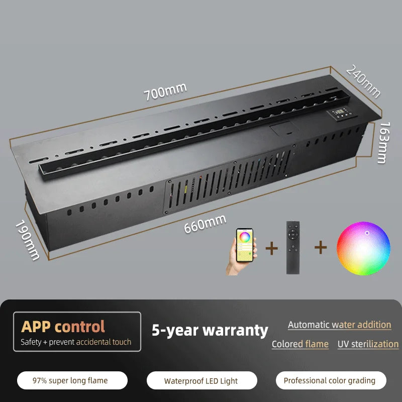 3D elektrischer Kamin