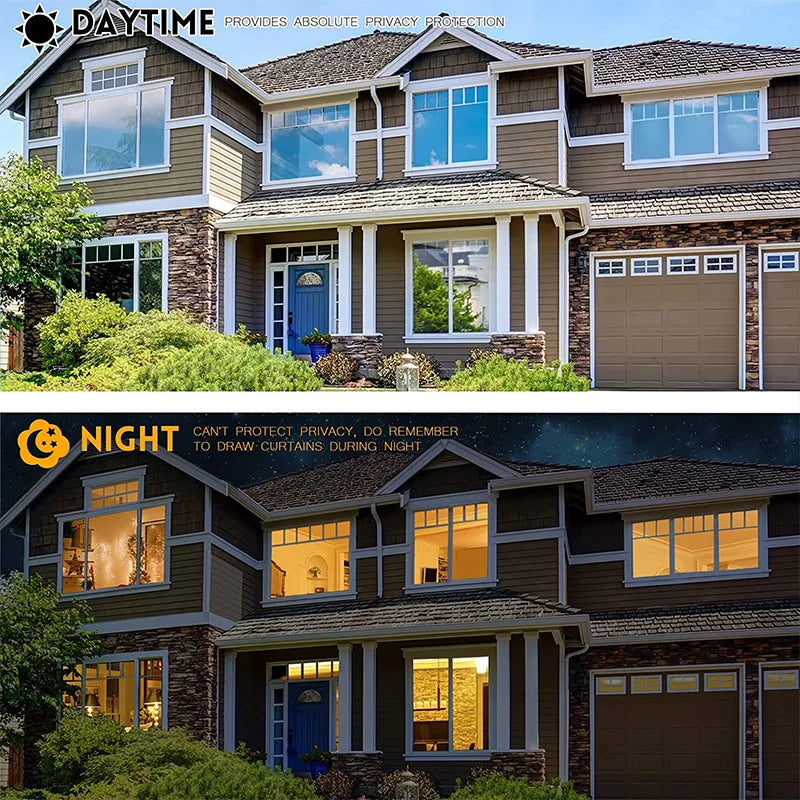 Fensterfolie Tages- und Privatsphäre