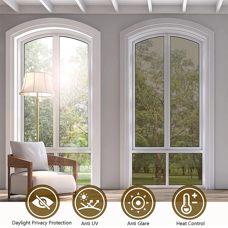 Fensterfolie Tages- und Privatsphäre